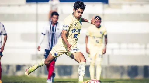 Leyva abrió el marcador para las Águilas Sub 20.