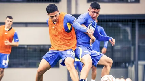 Lara entrenó normal en el Nido.