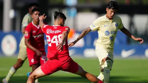 América Sub 18 no pudo sacar ventaja en casa frente a Toluca.