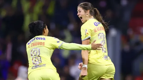Nicolette Hernández festejó a lo grande con América Femenil.
