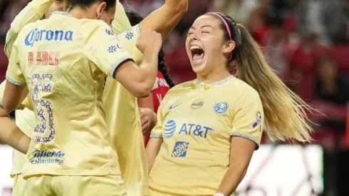 Katty Martínez expresó su alegría por el triunfo del América.