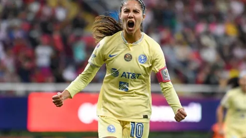 Alison González le dio mayor tranquilidad al América Femenil.