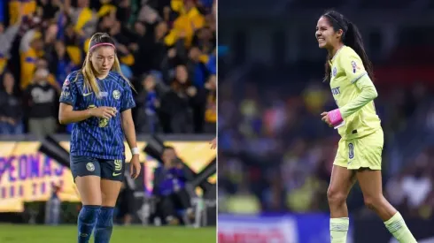 Katty Martínez y Alison González reaccionaron diferente tras perder la Final.