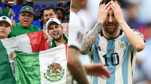 En América hubo inconformidad por el cántico de los mexicanos.