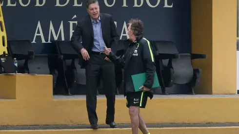 Peláez y La Volpe coincidieron en América entre 2016 y 2017.