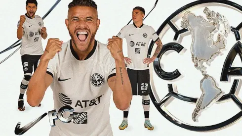 Las Águilas lucieron su nuevo uniforme.