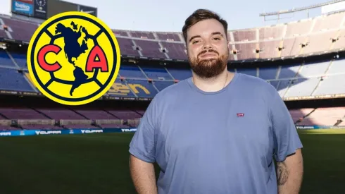 El famoso streamer es el invitado especial de América para el juego con Mazatlán.