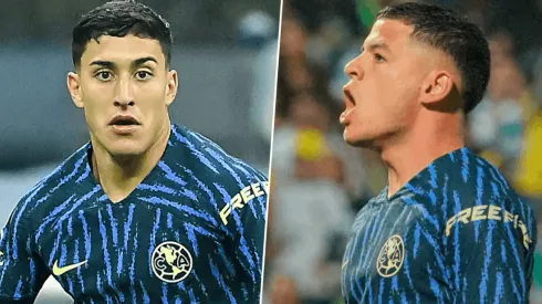 Dos del América, entre algodones.