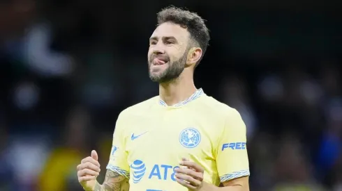 Ciudad de Mexico, 14 de septiembre de 2022. Miguel Layún en lamento, durante el partido de la jornada 5 del torneo Apertura 2022 de la Liga BBVA MX, entre las Águilas del America y los Guerreros de Santos Laguna, celebrado en el estadio Azteca. Foto: Imago7/ Rafael Vadillo