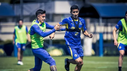 Los azulcremas entrenaron con seis bajas este martes.