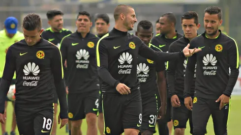 Ciudad de México, 1 de Marzo 2016, durante el entrenamiento del America previo al partido de cuartos de final de la Liga de Campeones de la CONCACAF que jugara frente al Seattle Souders, en las instalaciones de Coapa. Foto:Imago7/Álvaro Paulin.