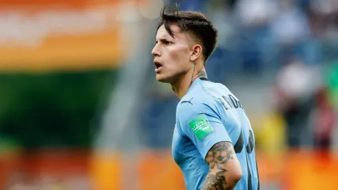 Así fue el gol de Brian Rodríguez con Uruguay