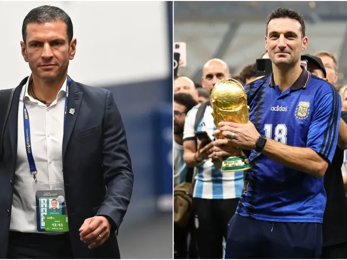 La semejanza que Jardine encontró entre Lozano y Scaloni