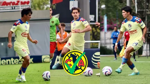 Los canteranos de América que se preparan con el primer equipo para el juego ante Puebla