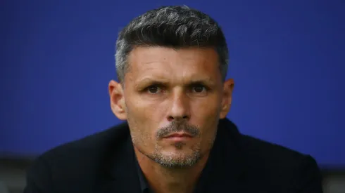 El Tano hizo estallar con risas la zona de prensa.