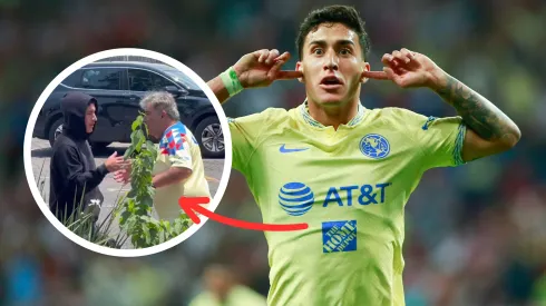Zendejas se encontró a leyenda del Club América en Coapa