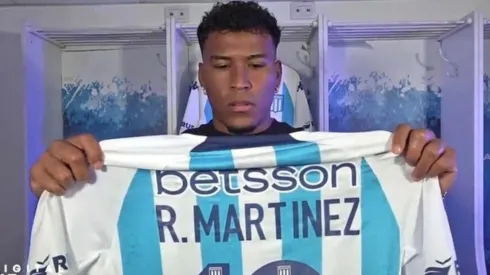 Roger Martínez es nuevo refuerzo de Racing