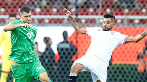 Guido Rodríguez fue titular en la derrota de Betis ante Sevilla.