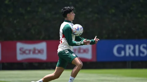 Kevin ya entrenó con la Selección Mexicana.