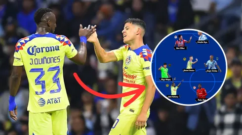 Julián Quiñones y Richard Sánchez en el mejor once de la jornada 7