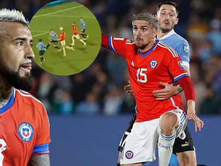 La aportación de Diego Valdés al gol de Arturo Vidal en la Selección Chilena