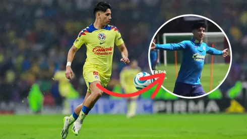 La inesperada celebración de Kevin Álvarez con América