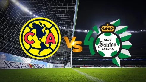 América vs. Santos Laguna.