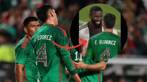 El Machín enfrentó a Rüdiger en el amistoso del Tri.