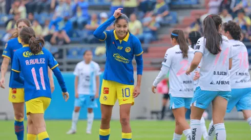 Alison González tuvo una gran actuación en el último partido.