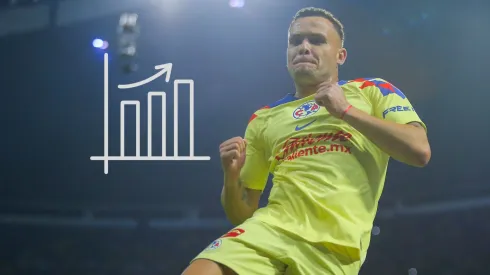 El Cabecita fue uno de los tres goleadores de América.