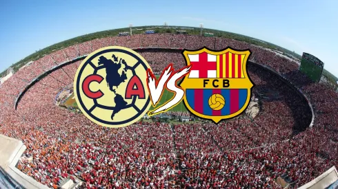 América ya tiene fecha para enfrentar a Barcelona en Dallas.