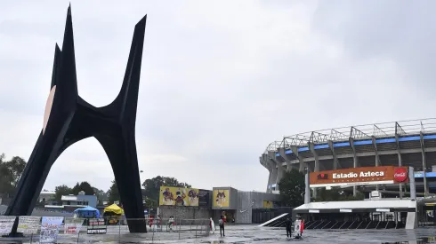 El Estadio Azteca estará resguardado por un fuerte dispositivo de seguridad.