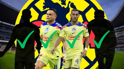 Las cuatro estrellas del América que se quedarían para el Clausura 2024