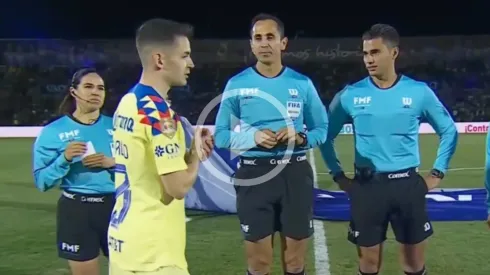 Fidalgo pasó un buen rato previo a iniciar el encuentro en Juárez.