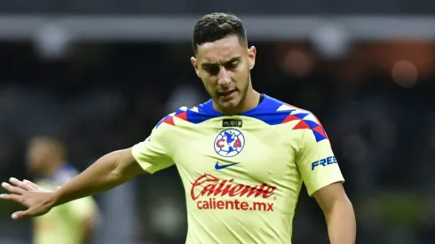 CIUDAD DE MEXICO, MEXICO – DICIEMBRE 17: Sebastian Caceres del America durante el juego de vuelta de la Final del Torneo Apertura 2023 de la Liga BBVA MX en el Estadio Azteca el 17 Diciembre de 2023 en Ciudad de Mexico, Mexico. (Foto: Jaime Lopez/JAM MEDIA)