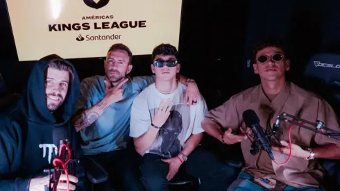 En pleno en vivo, Igor sacó su lado más fan.