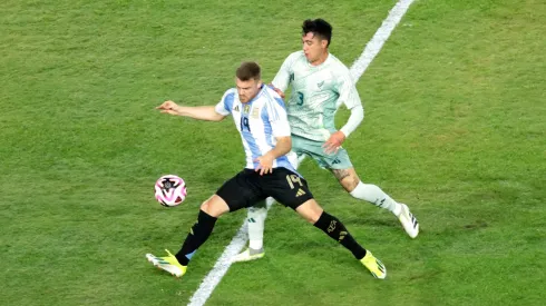 Emilio Lara tuvo un grave error en el juego contra Argentina Sub 23.
