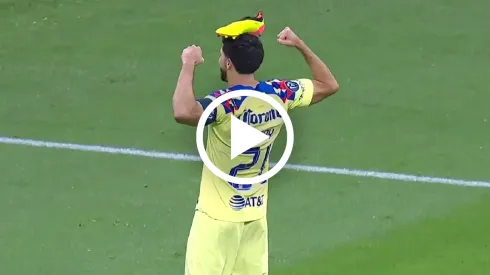 Henry Martín realiza homenaje a Salvador Cabañas por sus 98 goles con América