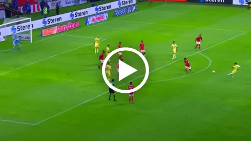 El espectacular gol de Álvaro Fidalgo que fue mal anulado ante Toluca en el 2022