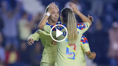 América Femenil golea en el Clásico.
