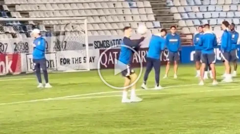 El Maguito sorprendió con su magia a la afición.