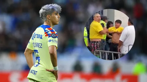 El gran gesto de América y Kevin Álvarez con los aficionados hostigados en el Estadio Azul
