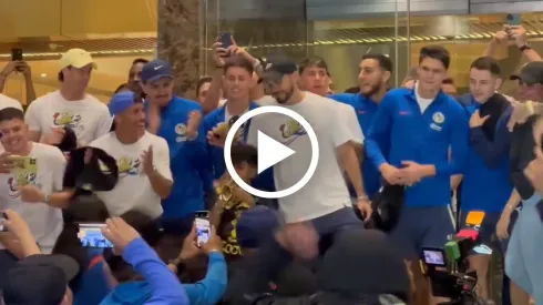 Afición de América sorprendió al equipo con emotiva serenata previo a la Final de Liga MX