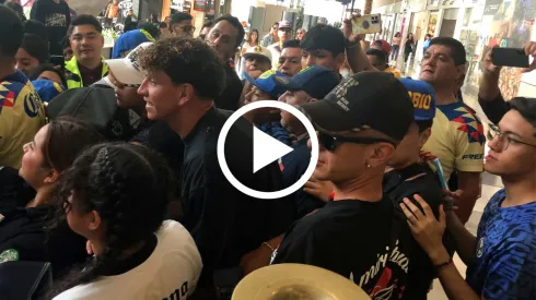 El espectacular recibimiento que le dio la afición de América a Lichnovsky