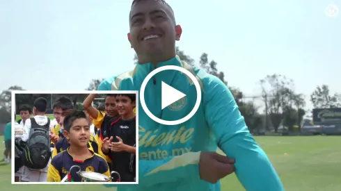 La foto con la que Erick Sánchez dejó en claro su americanismo desde la niñez