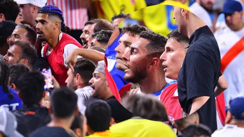 Cáceres y Brian Rodríguez en problemas tras la pelea en la Copa América 2024