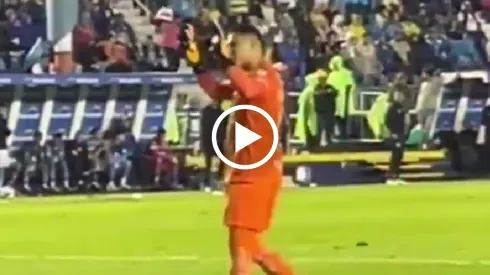 El gesto burlesco de Ángel Malagón a la afición de Cruz Azul