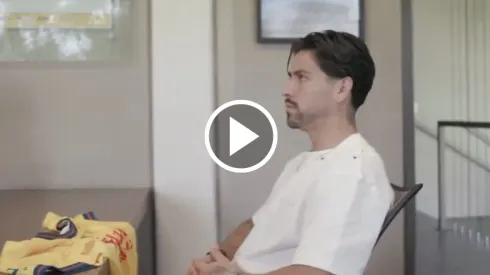 Víctor Dávila vivió su primer día en el América