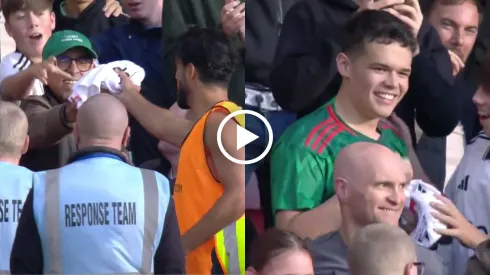 El aplaudible gesto que tuvo Raúl Jiménez con un aficionado mexicano al Fulham