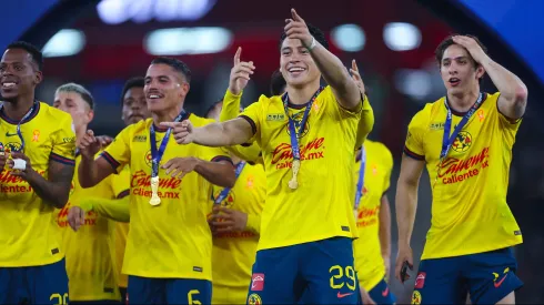 América festejó el Tricampeonato de Liga MX